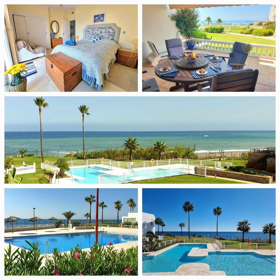Bahia de Casares Casitamar Frontline Beach House Rental Casares Costa Near Estepona מראה חיצוני תמונה
