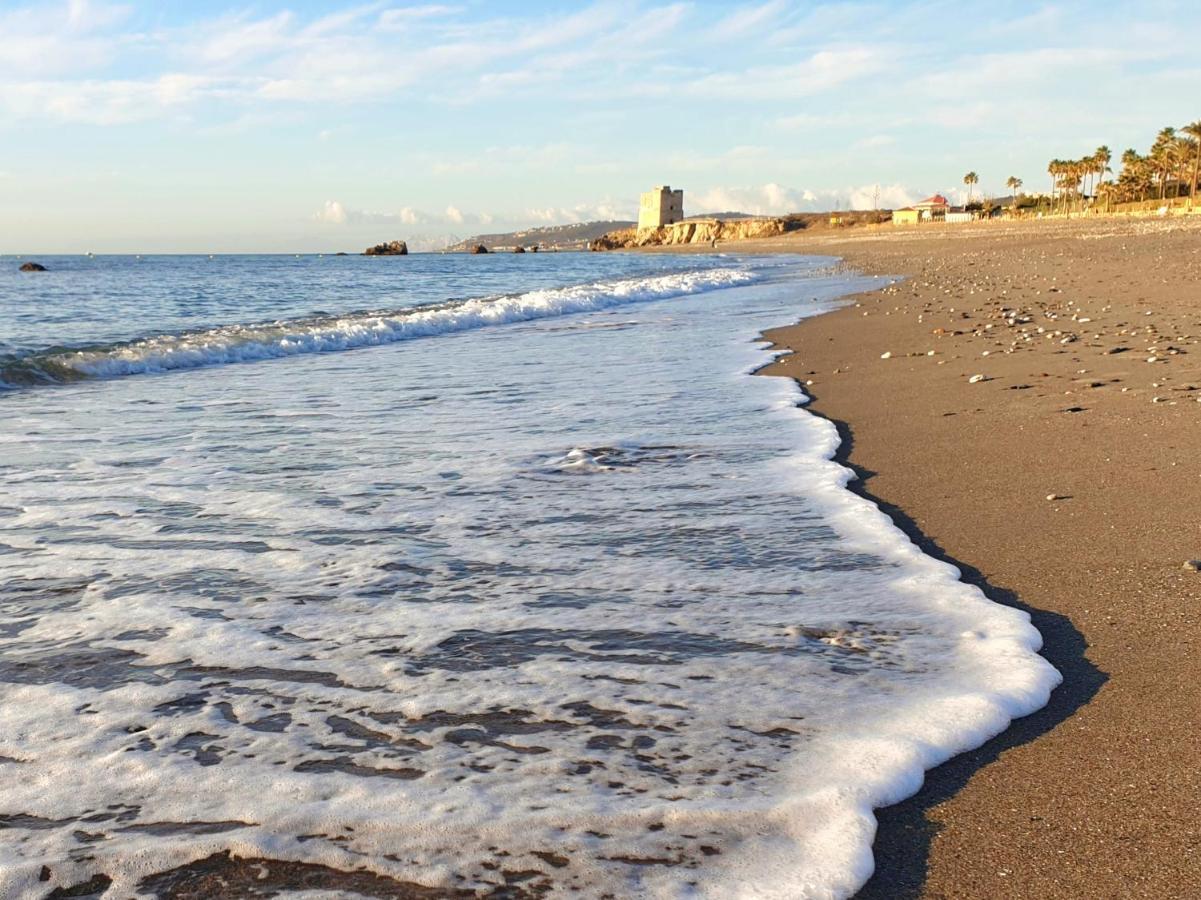 Bahia de Casares Casitamar Frontline Beach House Rental Casares Costa Near Estepona מראה חיצוני תמונה