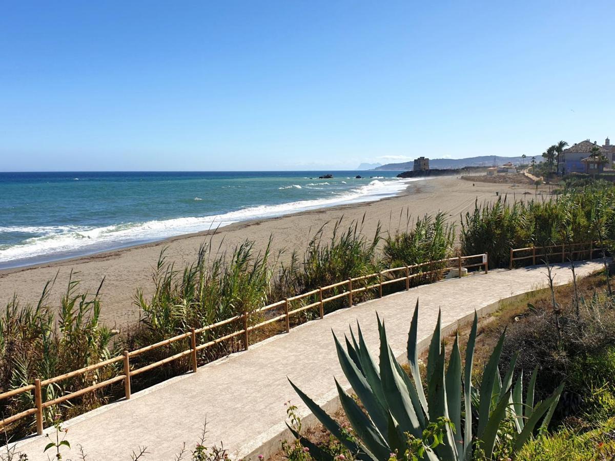 Bahia de Casares Casitamar Frontline Beach House Rental Casares Costa Near Estepona מראה חיצוני תמונה