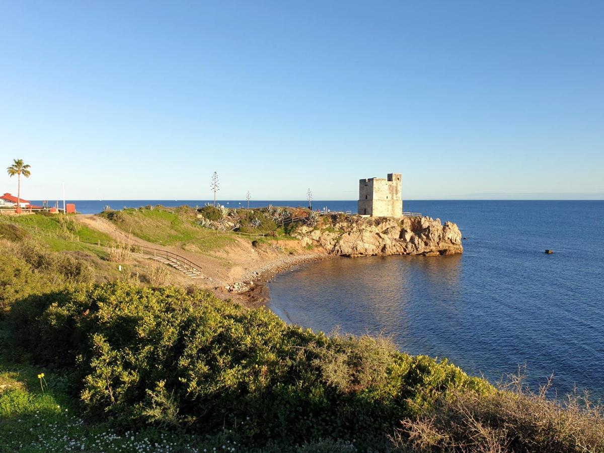 Bahia de Casares Casitamar Frontline Beach House Rental Casares Costa Near Estepona מראה חיצוני תמונה